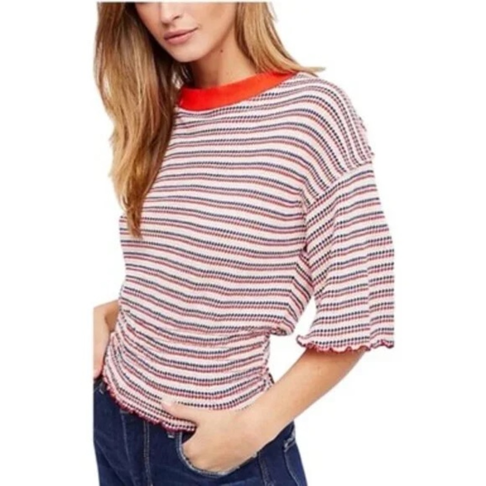 We the Free striped top